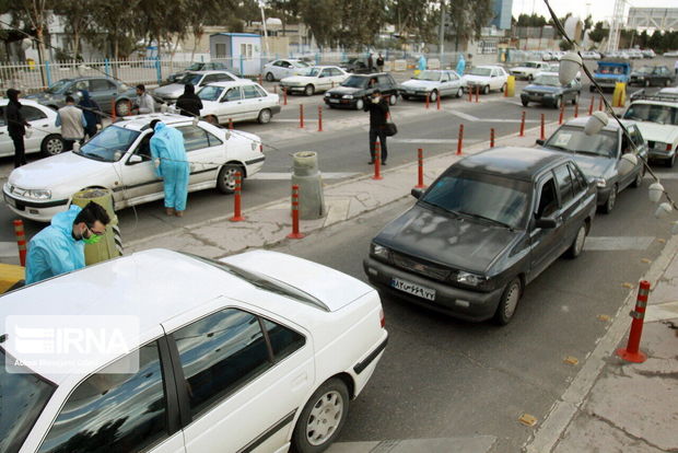 جلوگیری از ورود خودروهای غیربومی به بروجرد برای مقابله با کرونا
