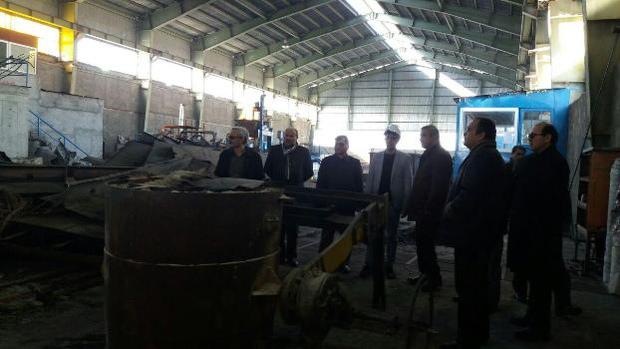 راه اندازی کارخانه ریخته گری آهن در شهرستان نمین