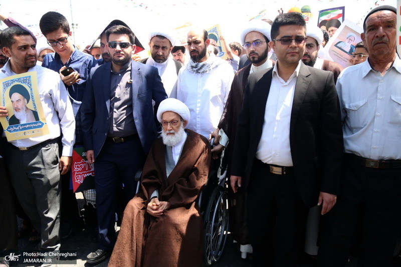 راهپیمایی باشکوه روز جهانی قدس در قم - 6