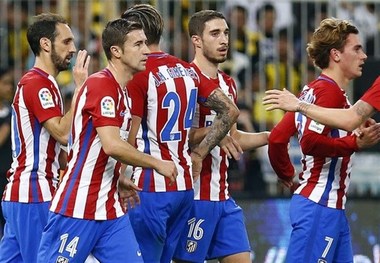 برتری اتلتیکومادرید در بازی دوستانه جده
