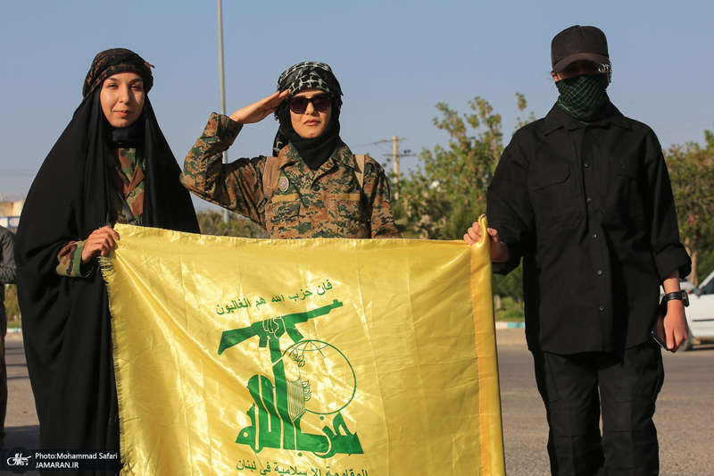 رزمایش «دختران جان‌فدای ایران» در فسا