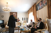 دیدار سرپرست موسسه تنظیم و نشر آثار امام خمینی(س) با سفیر فلسطین در تهران/ صلاح زواوی