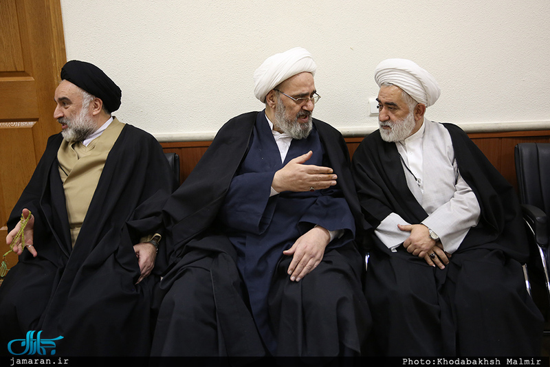 دیدار رئیس و اعضای فراکسیون امید با سید حسن خمینی