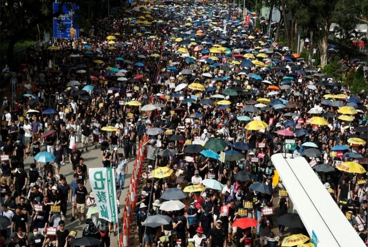 برنامه‌ریزی معترضان هنگ کنگی برای بازی با ایران