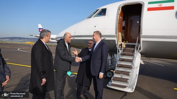 وزیر خارجه ایران برای اجلاس داووس به سوئیس رفت