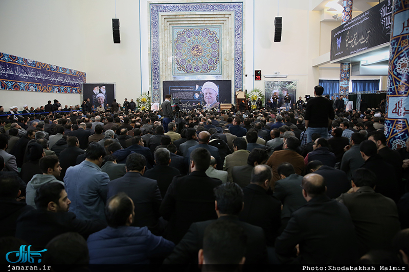 مراسم بزرگداشت آیت الله هاشمی رفسنجانی(ره) در واحد علوم تحقیقات دانشگاه آزاد اسلامی-2