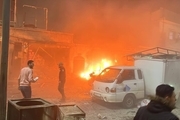 10 کشته و 30 زخمی در انفجار خودرو در حلب سوریه + عکس و فیلم