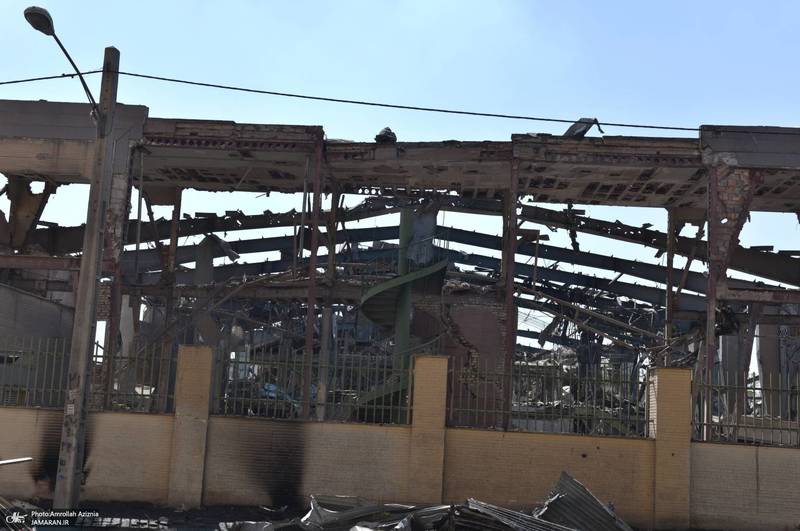 حمله آمریکایی_صهیونی به ورزشگاه شهیدان نصیری منطقه ۱۸ تهران