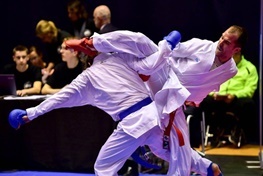 تیم کاراته مقدونیه با قهرمانان اروپایی و جهانی در جام ارومیه