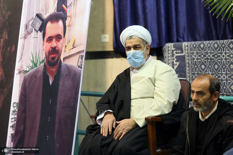 مراسم بزرگداشت مرحوم حاج عیسی جعفری و مرحوم سید احمد میریان در حسینیه جماران