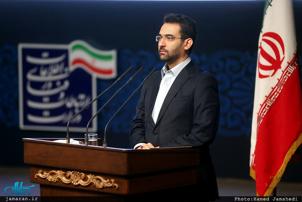  واکنش آذری جهرمی به انتشار تصویر توهین آمیز در مورد رییس مجلس