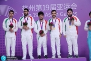 گزارش تصویری| مراسم اهدای ارزشمندترین طلای ایران در هانگژو به پسران شطرنج 