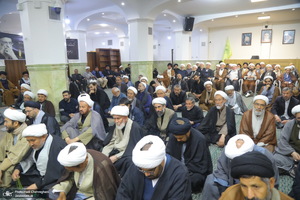 مراسم شب سالگرد شهادت امام صادق(ع) و بزرگداشت رهبر شهید انقلاب از سوی سید حسن خمینی