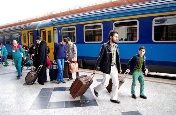 سفرهای نوروزی با قطار به مشهد افزایش یافت