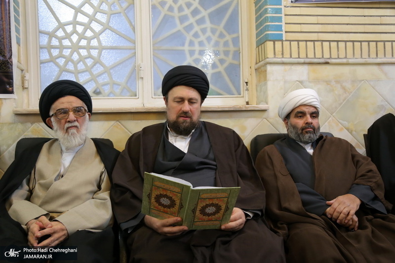 مراسم شب هفتم آیت الله سید ابوالفضل میرمحمدی(ره) در قم
