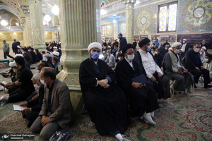 مراسم تشییع جانباز سرافراز حجت الاسلام و المسلمین اقبالیان