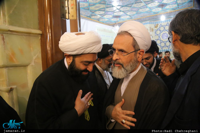 مراسم ختم آیت الله روح الله شاه آبادی(ره)