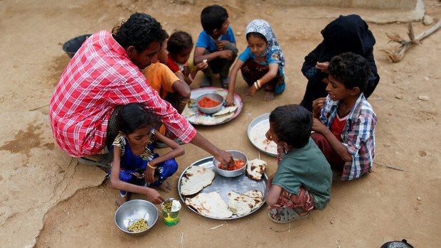 70 درصد از مردم یمن در معرض خطر گرسنگی قرار دارند
