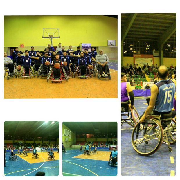 پیروزی تیم بسکتبال معلولان فیاض بخش بر شهرداری اراک
