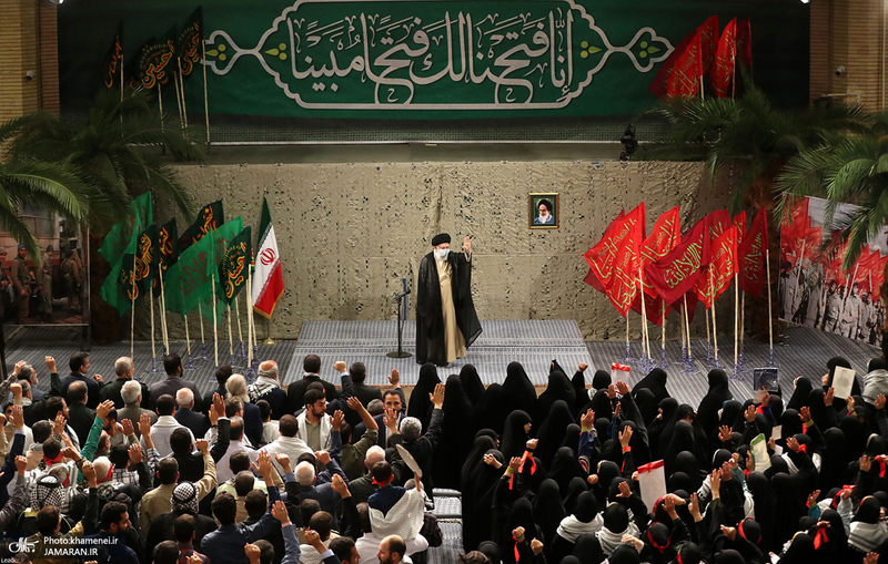 دیدار پیشکسوتان و فعالان دفاع مقدس با رهبر معظم انقلاب