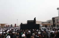 پیکر آیت الله روحانی در قم تشییع و تدفین شد (15)