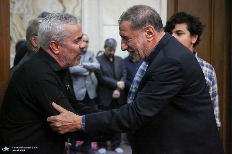 مراسم سالگرد شهادت سپهبد شهید محمد باقری، همسر و فرزند ایشان