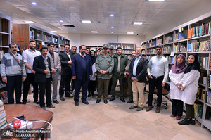 تجدید میثاق مدیران ارشد سازمان حفظ آثار و نشر ارزش‌های دفاع مقدس آجا با آرمان های حضرت امام(س)