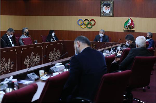 برگزاری هفتادمین نشست هیات اجرایی کمیته ملی المپیک 
