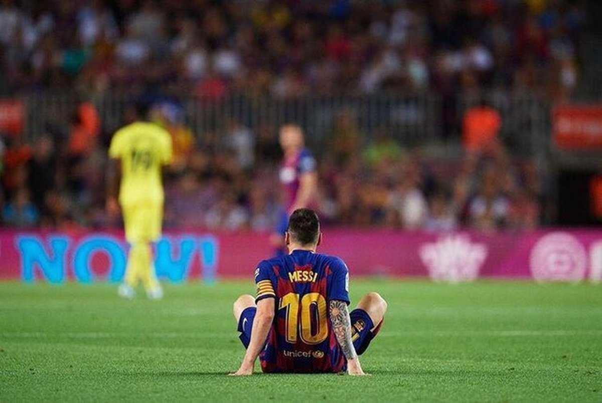 بارسلونا برد و مسی مصدوم شد
