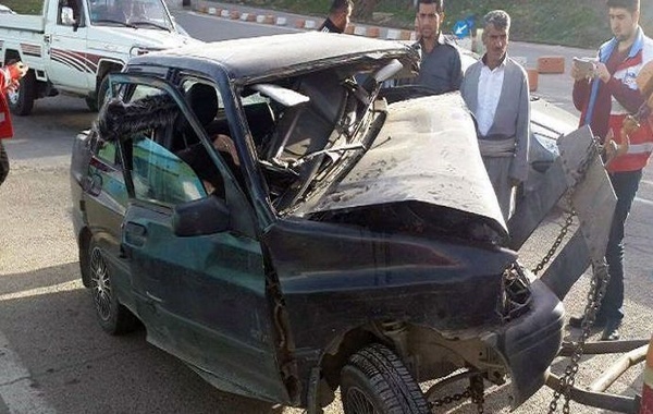 5 کشته در سانحه رانندگی محور زنجان - بیجار