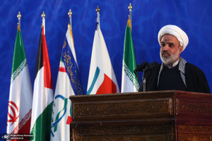 گردهمایی سراسری بسیج دانشجویی و طلاب در حرم مطهر امام خمینی (س) - 2