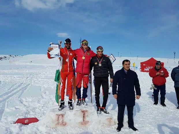 اسکی باز البرزی مقام دوم مسابقات بین المللی را کسب کرد