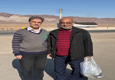 حسین کروبی و علی شکوری راد آزاد شدند + عکس