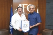 رئیس AFC با رئیس فدراسیون فوتبال کویت دیدار کرد
