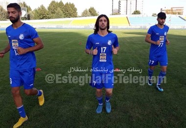 نخستین تمرین طارق و حضور عنایتی در جمع آبی‌پوشان + عکس
