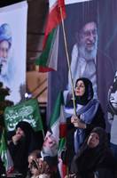 پنجاه و پنجمین شب اجتماع پر شور مردم در میدان جمهوری اسلامی