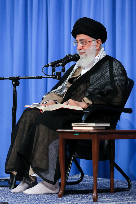نخستین جلسه درس خارج فقه حضرت آیت‌الله خامنه‌ای در سال تحصیلی جدید