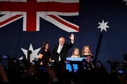 پیروزی غیرمنتظره حزب حاکم بر استرالیا
