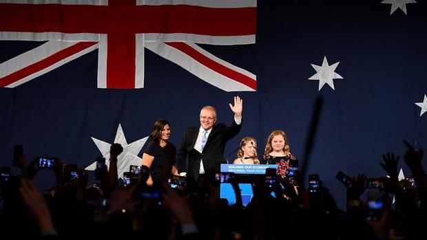 پیروزی غیرمنتظره حزب حاکم بر استرالیا
