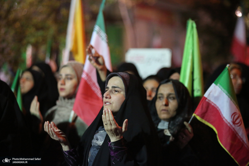 پنجاه و پنجمین شب اجتماع پر شور مردم در فسا