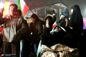 اجتماع مردمی در میدان تجریش تهران