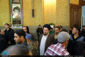 مراسم هفتمین روز درگذشت آیت الله ابن الرضا(ره) در مسجد اعظم قم