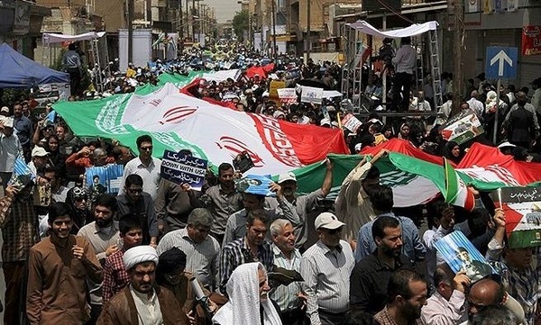 خوزستان یکصدا مظلومیت قدس را فریاد زد