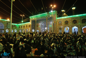 مراسم احیای شب نوزدهم ماه مبارک رمضان در آستان مقدس حضرت عبدالعظیم حسنی(ع)