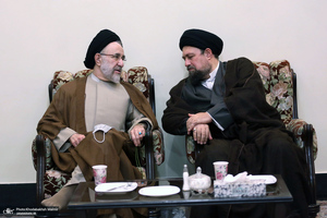 حضور سید محمد خاتمی در حرم مطهر امام‎ خمینی (س)