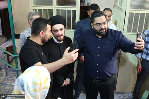 حضور سید حسن خمینی در انتخابات ریاست جمهوری چهاردهم