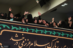 دومین شب مراسم عزاداری ایام شهادت حضرت زهرا (س) در حسینیه امام خمینی(ره)