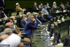 مراسم تحلیف حجت الاسلام و المسلمین رئیسی در مجلس شورای اسلامی