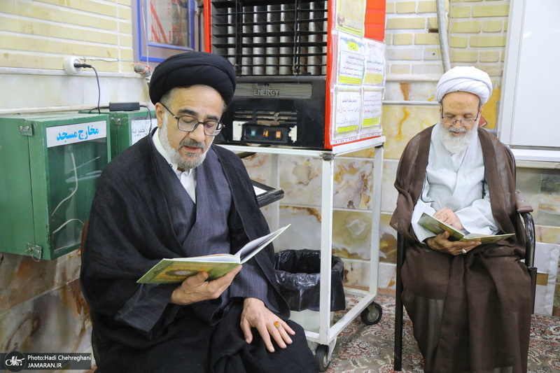 مراسم ترحیم مادر حجت الاسلام و المسلمین صالحی منش در قم‎