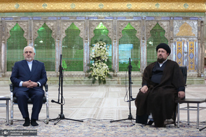 کنفرانس بین‌المللی گفتمان سیاسی از دیدگاه امام خمینی؛ نظام بین الملل و مسایل جهان اسلام / ظریف سید حسن خمینی